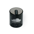 Black Brookstone  Cool Vibes Mini Speaker